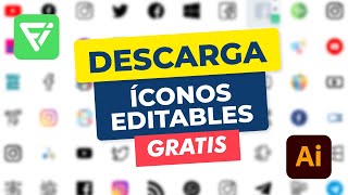 Descarga íconos editables GRATIS  Tutorial FLATICON [upl. by Kunin]