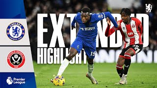 Chelsea 20 Sheffield Utd  HIGHLIGHTS  EXTENDED  Premier League 202324 [upl. by Aerdnaek]