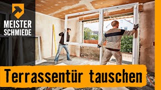 Terrassentür tauschen  HORNBACH Meisterschmiede [upl. by Lina]