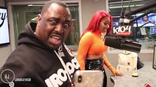 Megan Thee Stallion Drops Fire Freestyle For DJ HollyHood BayBay [upl. by Conni]