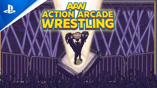 Action Arcade Wrestling  Announcement Trailer  PS4 [upl. by Nivlad]