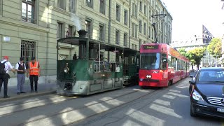 Bern Steam Tram No 12  City Tour  180819 [upl. by Bjorn343]