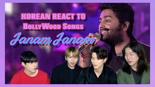 Korean React To Janam Janam  Dilwale  Arijit Singh Live MTV India Tour [upl. by Cirdet]