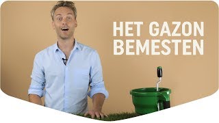 Je gazon bemesten hoe en waarom [upl. by O'Mahony]