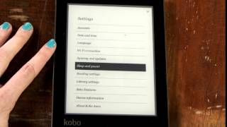 Kobo Tips Sleep and Power settings on your eReader [upl. by Necyrb]