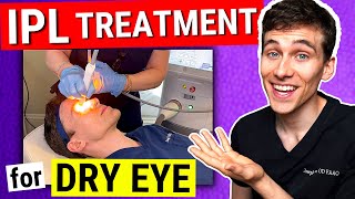 Lumenis IPL Dry Eye Treatment Doctor Becomes the Patient [upl. by Siusan561]