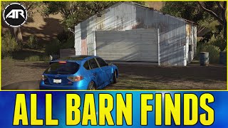 Forza Horizon 3  ALL BARN FINDS  LOCATIONS [upl. by Barnum3]