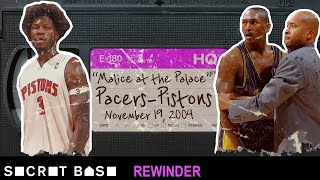 The infamous quotMalice at the Palacequot fight needs a deep rewind  2004 PacersPistons [upl. by Ethbinium]