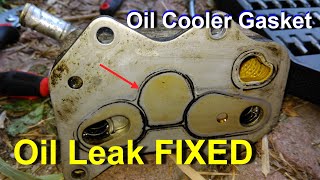 Audi A3 Oil Leak FIXED  Oil Cooler Gasket Replacement [upl. by Yort974]