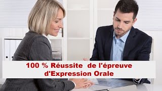 Comment réussir lépreuve dexpression Orale  TEFCanada  Formation pour lépreuve EO section B [upl. by Anaitsirhc]