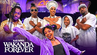 Black Panther Wakanda Forever Opening Night Event  Disney Springs [upl. by Euh]