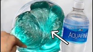 1 INGREDIENT SLIME 💧 ❓ WATER  slime [upl. by Neelrahc1]