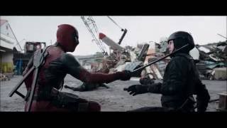 Deadpool 2016 Scrapyard Fight Scene [upl. by Standford157]