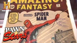 Pawn Stars RARE HOLY GRAIL SpiderMan Comic Book Season 8  History [upl. by Stearns]