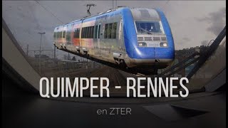 Cab Ride QuimperRennes en ZTER [upl. by Harvey]