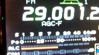 Icom IC7000 Ham Radio Power output [upl. by Hillard]