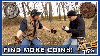 Find More Coins Garrett ACE Detecting Tips [upl. by Eberly]