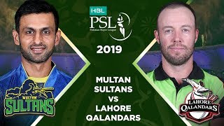 Match 10 Full Match Highlights Multan Sultans Vs Lahore Qalandars  HBL PSL 4  HBL PSL 2019  MA2 [upl. by Blaire193]