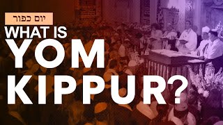 What is Yom Kippur The Jewish High Holiday [upl. by Eusebio]