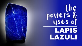 Lapis Lazuli Spiritual Meaning Powers And Uses [upl. by Langer]