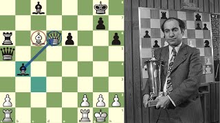 ATAQUE SACRIFICIOS Y PRECISIÓN NIVEL MÁQUINA Spassky vs Tal Tallin 1973 [upl. by Anahcra]