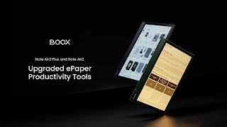 Note Air2 Plus and Note Air2 Upgraded ePaper Productivity Tools [upl. by Eveneg]