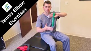 Rehab for Tennis Elbow  Theraband Flexbar [upl. by Stoneham]