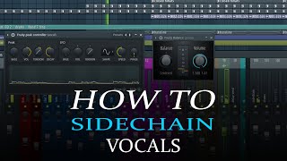 How to sidechain vocals FL Studio [upl. by Oicnerual99]