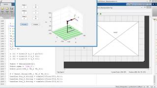 Using peter corke robotics toolbox with Matlab GUI  Forward and Inverse kinematics [upl. by Hollis]