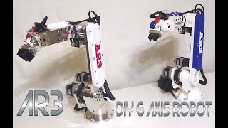 AR3  The DIY 6 Axis Robot [upl. by Weld]