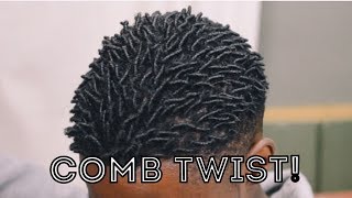 How To Get Twist With Natural Hair [upl. by Omidyar]