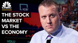 The Difference Between The Stock Market And The Economy [upl. by Yojal610]