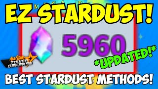 The Fastest Stardust Farming Methods in All Star Tower Defense UPDATED [upl. by Flory]