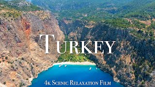 Turkey 4K  Scenic Relaxation Film With Calming Music [upl. by Odom]