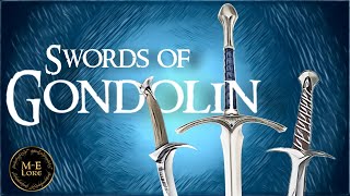 Swords of Gondolin Glamdring Orcrist and Sting Origins  Middleearth Explained [upl. by Napra]