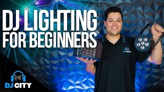 A Beginners Guide to DJ Lighting  EVERYTHING You Need to Know [upl. by Ellenohs]