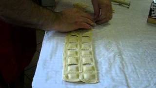 Easy Ravioli Making with a Ravioli attachment [upl. by Assilen32]