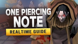 RS3 One Piercing Note – Realtime Quest Guide [upl. by Aivataj]