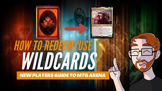 How To Use and Get Wildcards MTG Arena [upl. by Croom380]