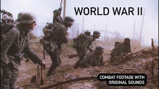 WORLD WAR II Original Color Footage With Sounds [upl. by Natalia]