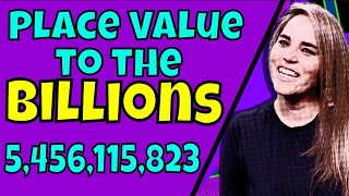 Place Value to the billions Mini Lesson [upl. by Acina]