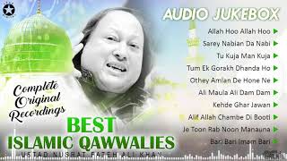 BEST ISLAMIC QAWWALIES Complete Original Jukebox  Nusrat Fateh Ali Khan  OSA Worldwide [upl. by Dymoke248]