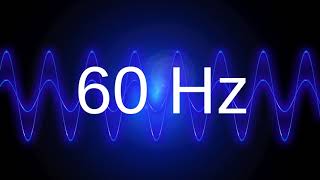 60 Hz clean pure sine wave BASS TEST TONE frequency [upl. by Haerle]