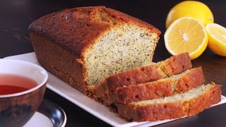 Lemon Poppy Seed Pound Cake Recipe [upl. by Aehsan]