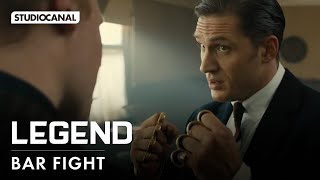 LEGEND  Bar Fight Scene  Starring Tom Hardy [upl. by Adnelg]