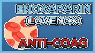 Enoxaparin Lovenox Nursing Drug Card Simplified  Pharmacology [upl. by Eeldivad]