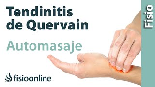 Automasaje para la tendinitis de De Quervain o del pulgar [upl. by Gnilrac]