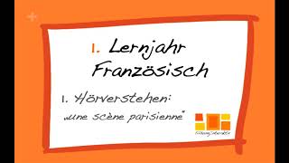 Hörverstehen Französisch 1 [upl. by Yelekalb]