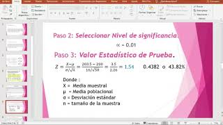 Pruebas de hipótesis  De 1 y 2 Colas  ESTADISTICA INFERENCIAL [upl. by Nnaed]