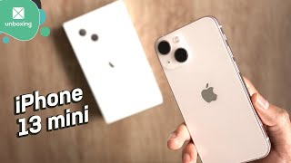 iPhone 13 mini  Unboxing en español [upl. by Aikal]